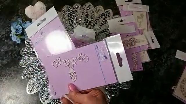 Чипборды от Fentasy и красивый набор бумаги для скрапбукинга. смотреть онлайн