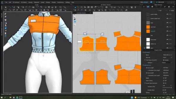 Marvelous Designer Stream. # 1