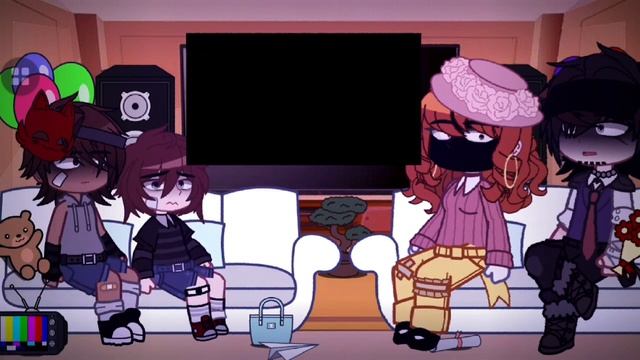 - Past Aftons React To Their Future//(Fnaf//My AU)//⚠️Cringe⚠️//(read description??♂️). смотреть онлайн