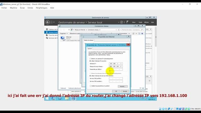 02-Configuration basique Windows server 2012(Nom,Partition,Adresse IP...) смотреть онлайн