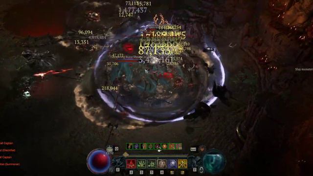 Diablo 4 - Black River Infinimist Necromancer - Abattoir of Zir - Tier 9 - Season 2 смотреть онлайн