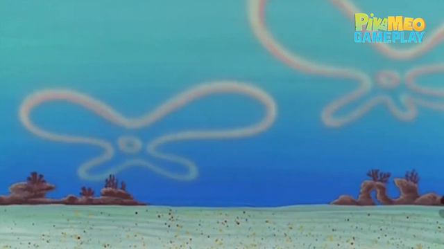 Squid Game Pink Guard trying to get a pizza from Spongebob смотреть онлайн