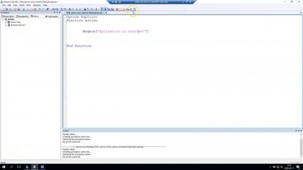 How to run a script during WinCC Runtime Startup? WinCC V7 tutorial (VBScript) #12
