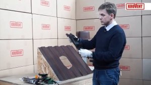 Монтаж проходного элемента для профильной кровли KROVENT Base-VT General 125-150