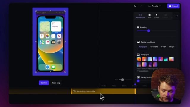 How to record iPhone screen on mac using Screen Studio and xcode simulator смотреть онлайн