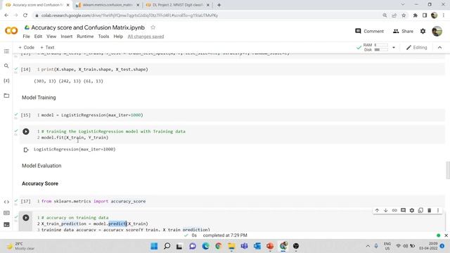 8.7. Accuracy Score and Confusion Matrix - Concept & Python implementation | Model Evaluation in ML смотреть онлайн