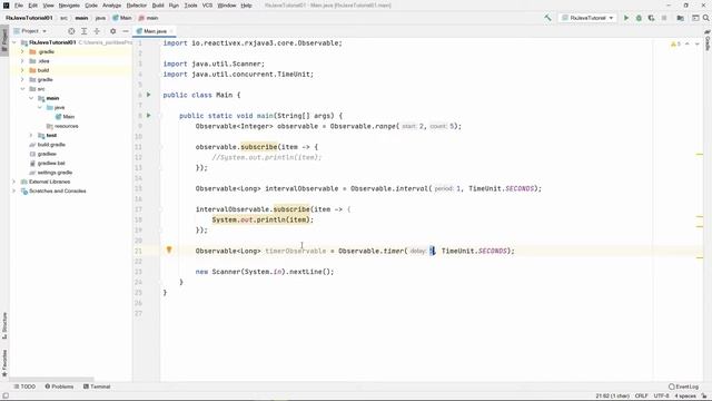 RxJava 3 tutorial for beginners - Part 3 - Observable factory methods - range, interval, timer смотреть онлайн