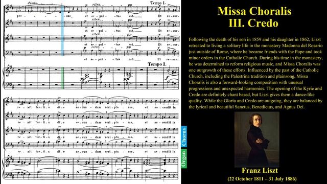 Missa Choralis. III. Credo. Franz Liszt. Vienna Kammerchor. Hans Gillesberger, conductor смотреть онлайн