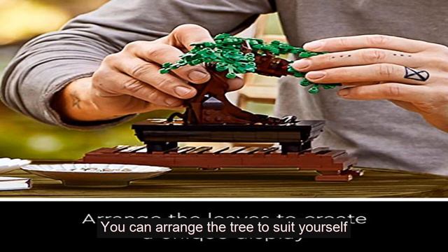 Lego bonsai tree build and display with the kids смотреть онлайн