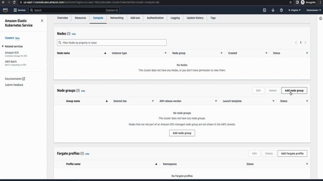 Elastic Kubernetes Service | Deploy a sample application смотреть онлайн