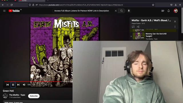 Misfits GREEN HELL Reaction and First Time Listen смотреть онлайн