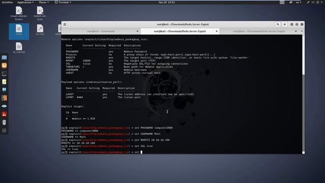 Webmin 1.910 - Package Updates RCE CVE: 2019-12840 смотреть онлайн