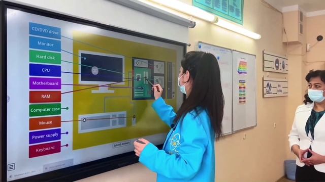 Wordwall.net веб ресурсында компьютер құрылғыларын сәйкестендіру тапсырмасы