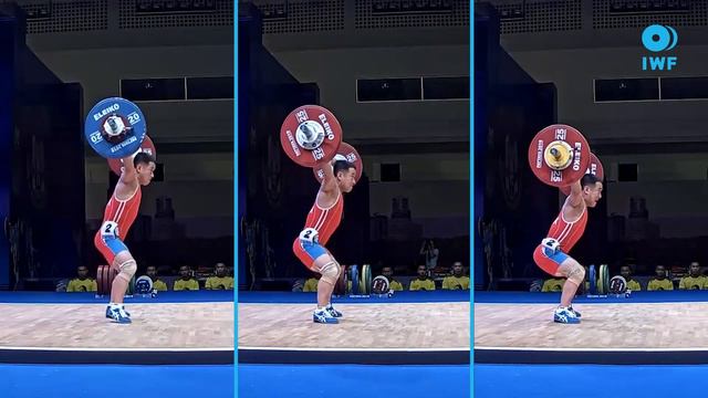 Om Yun Chol | 3 Lifts Views at 2019 IWF World Championships, Pattaya, THAILAND смотреть онлайн