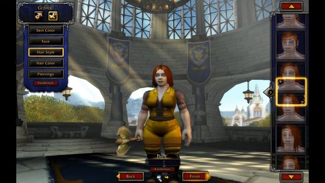 Warlords of Draenor beta: Dwarf female - character creation смотреть онлайн