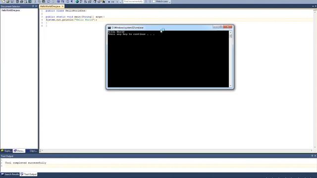 Lets Learn Java 2 - Our First Java Program смотреть онлайн