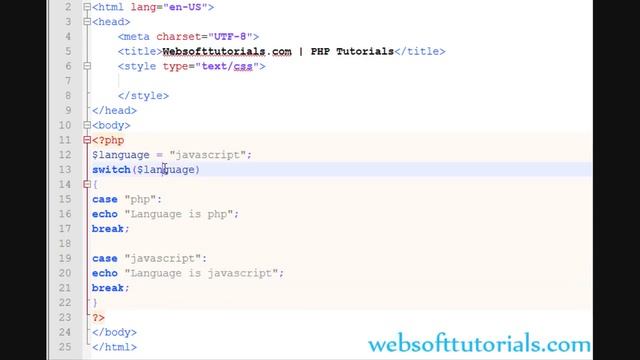 Php tutorials in hindi / urdu - 28 - switch statement in php смотреть онлайн
