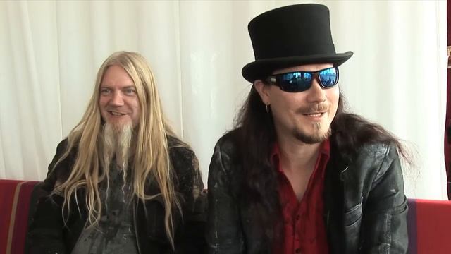 Nightwish interview - Tuomas Holopainen and Marco Hietala (part 4) смотреть онлайн