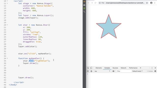 KonvaJS Tutorial, Part 3 смотреть онлайн