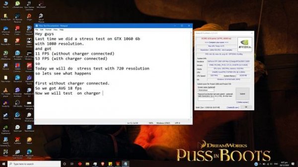 Furmark GPU Stress test | GTX 1060 6GB | more good results. | 81 FPS |