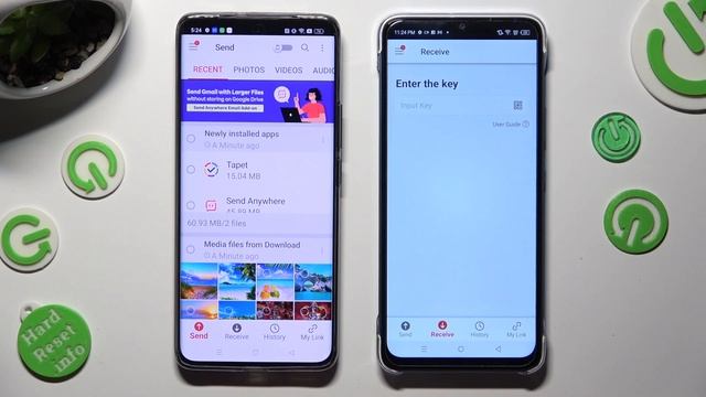 Transfer Files from Android Device to INFINIX Smart 7 using Send Anywhere app смотреть онлайн