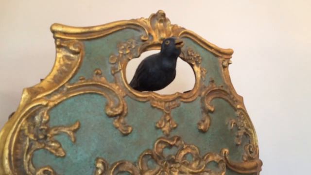 Rare 18th Century Black Forest Flute Clock with Black Bird Automata Circa 1770 Flötenuhr смотреть онлайн