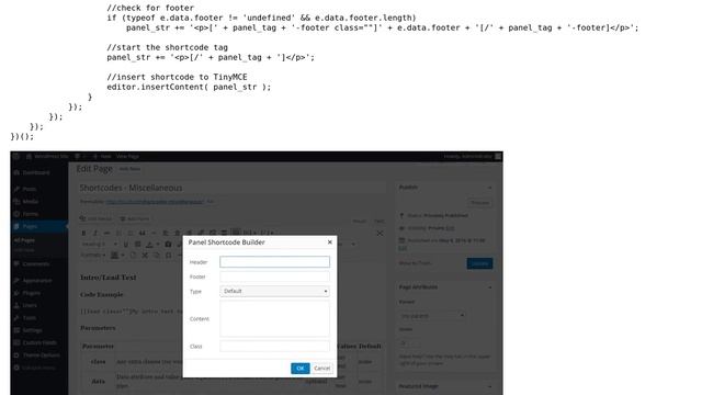 Wordpress: Is it possible to add a repeater field to TinyMCE's option window? смотреть онлайн