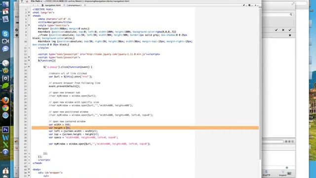 JQuery Navigation смотреть онлайн