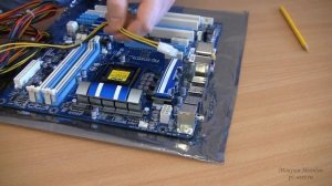 Как подключить питание к материнской плате и процессору