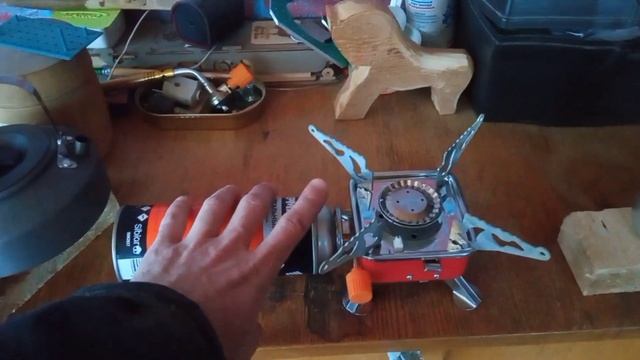 Чайник для похода Fire-Maple, газовый примус и чай. смотреть онлайн