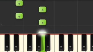 В траве сидел кузнечик (простая песня одним пальцем на пианино + ноты)