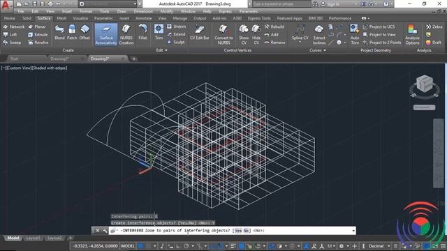 Autodesk AutoCAD: How to use Extract Intersection Command in Autodesk AutoCAD смотреть онлайн