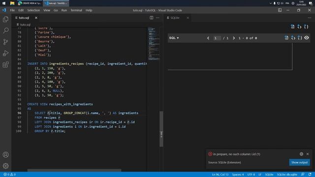 Apprendre et maitriser SQL : Les vues смотреть онлайн