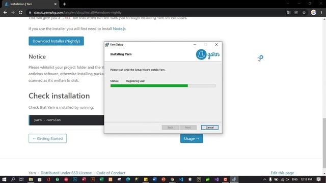 How to install Yarn on Windows 10 [Update 2022] смотреть онлайн