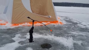 Зимняя рыбалка открытие сезона Электронная удочка