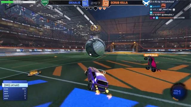 oKhaliD vs Scrub Killa | Rocket League 1v1 Showmatch смотреть онлайн