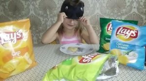 ЧЕЛЛЕНДЖ ЧИПСЫ Lays Угадываем вкусы чипсов закрытыми глазами. Melissa tv