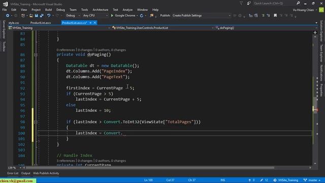 Webform: #29 Implement Paging Feature in ASP.NET Webform & Entity Framework смотреть онлайн