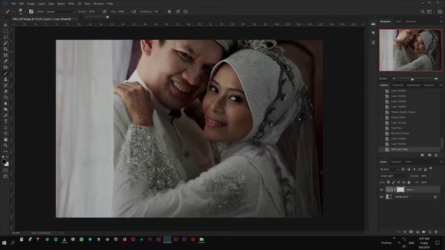 Using Basic Photoshop Tools To Retouch A Wedding Photo #04 смотреть онлайн
