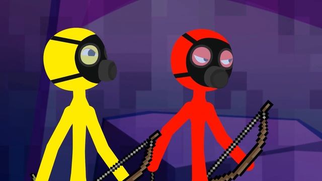 Monster School | The Stickman Escaped from the Fire Monster in the Earth | Minecraft Animation смотреть онлайн