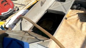 Лодка Прогресс-4 разборка и ремонт транца.