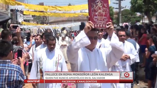 Fallece en Roma monseñor León Kalenga quien fue nuncio apostólico en El Salvador смотреть онлайн
