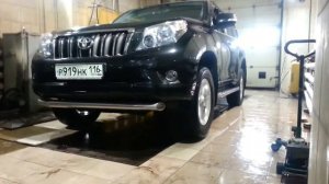 Электронная блокировка дифференциала Прадо150