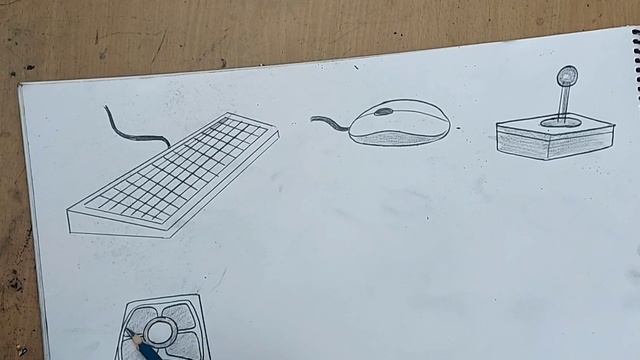how to draw five input devices I how to draw input devices of computer I how to draw input devices смотреть онлайн
