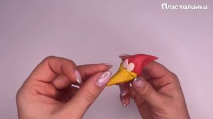 Лепим дятла Вуди из пластилина. Woody Woodpecker | Пластилинки