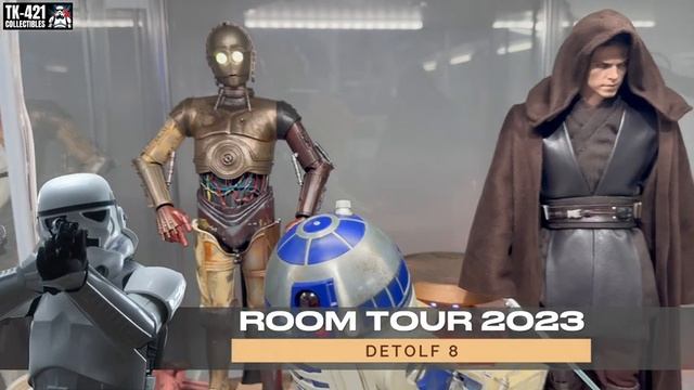 Hot Toys Collection Room Tour 2023 - STAR WARS Extravaganza! смотреть онлайн