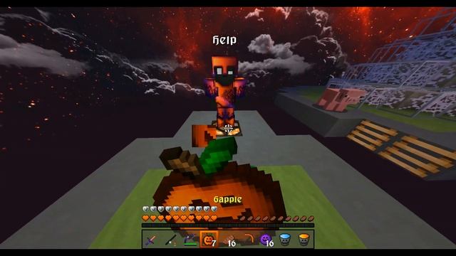 3 САМЫХ КРАСИВЫХ и ТОПОВЫХ ХЕЛЛОУИН РЕСУРСПАКОВ для ПВП + ФПС БУСТ! МАЙНКРАФТ СКАЙ ВАРС