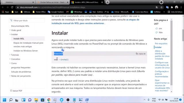 Docker falhou ao iniciar - Windows 11 смотреть онлайн