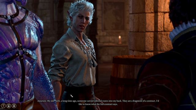 Astarion asks Raphael for help, Baldur's Gate 3 смотреть онлайн