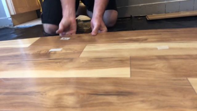 Repairing A Laminate Wood Floor.